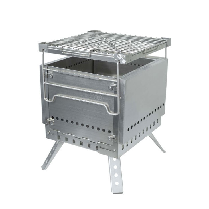 Stove Accessories - Winnerwell Secondary Combustion Portable Grill Firepit
