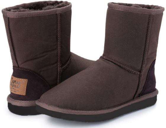 Ugg Style Boots - Burke and Wills Woolly Oilskin Boots