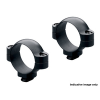 Leupold Dual Dovetail 1" Rings Low Matte